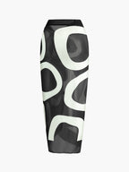 Şifon Bağlamalı Mayo Eteği Pareo