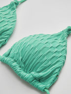 Halter Bağlamalı Bikini Takımı