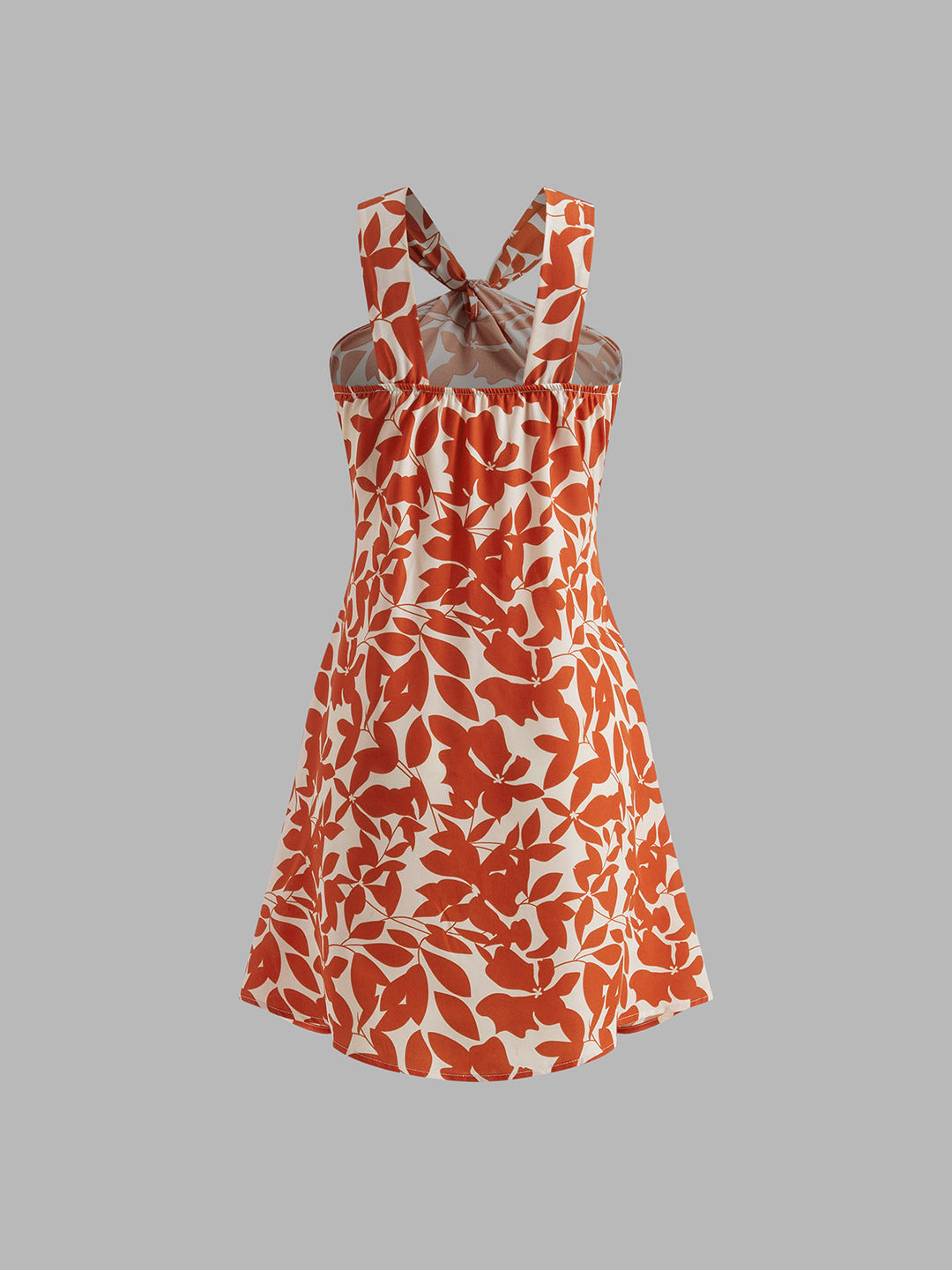 Baskılı Mini Elbise