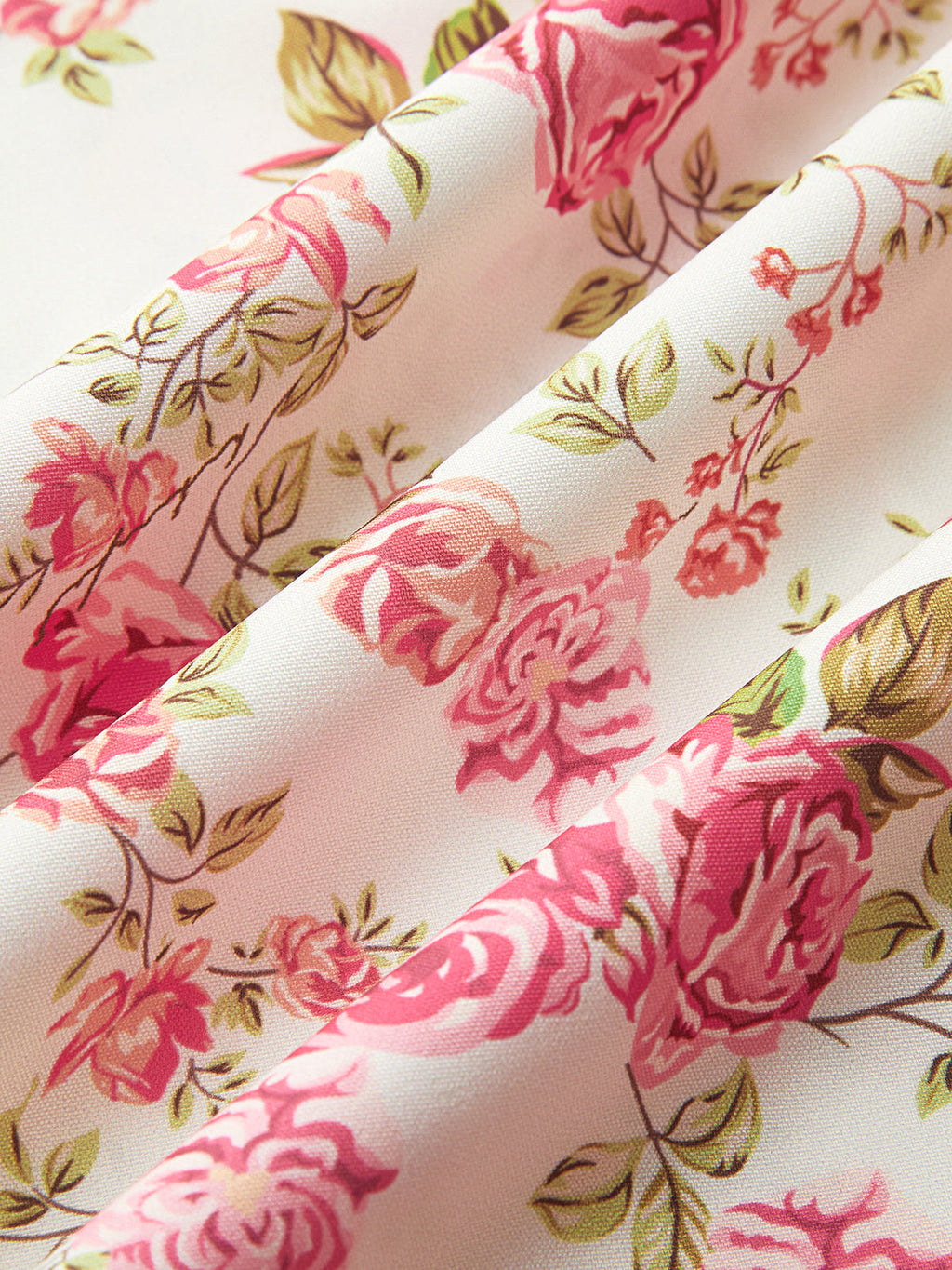 Kare Yaka Çiçekli Midi Elbise