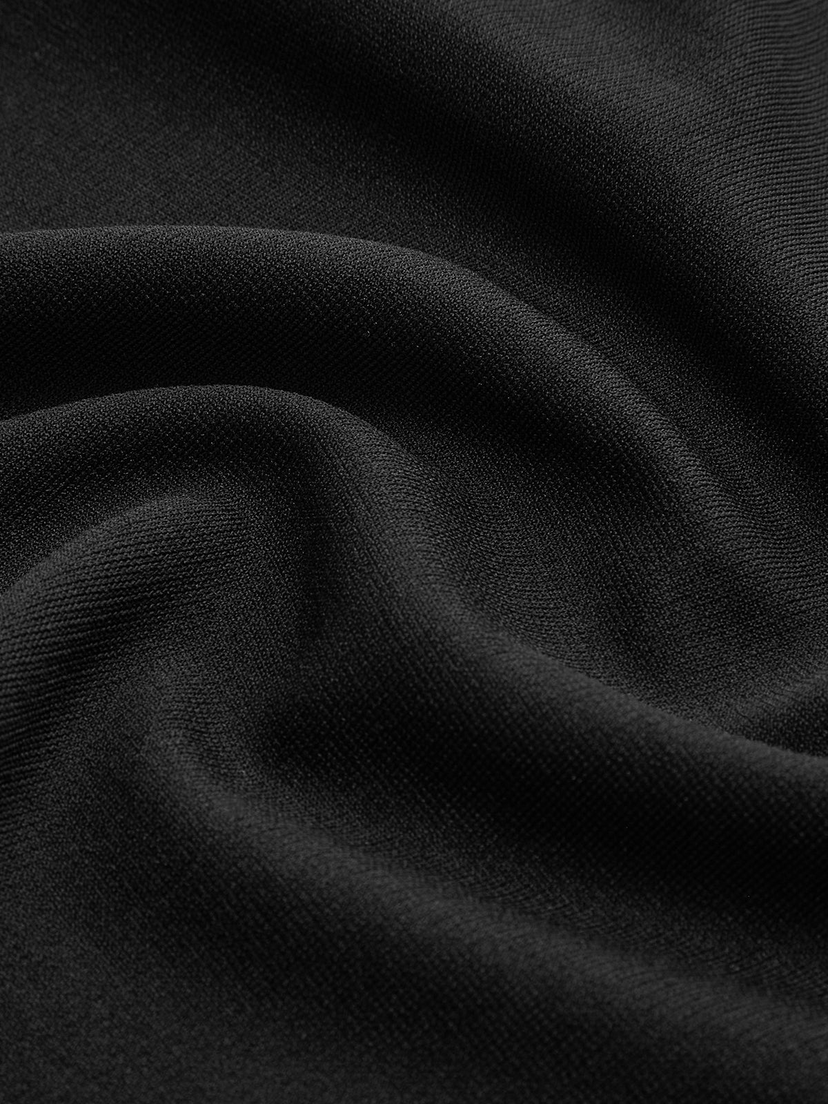 Kolsuz Fermuarlı Kısa Elbise