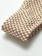 Kontrast Şeritli Ekose Bikini Takımı