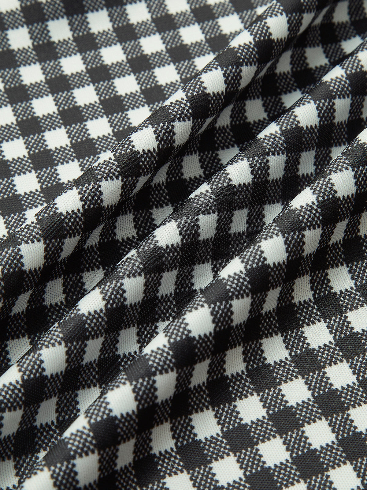 Ekose Askılı Mini Elbise