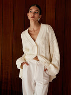 Oversize hırka