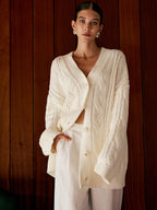 Oversize hırka