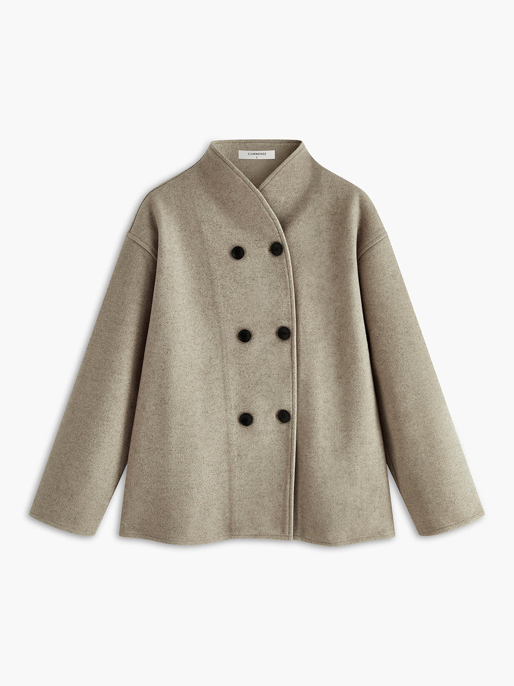 Oversize düğmeli ceket