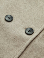 Oversize düğmeli ceket