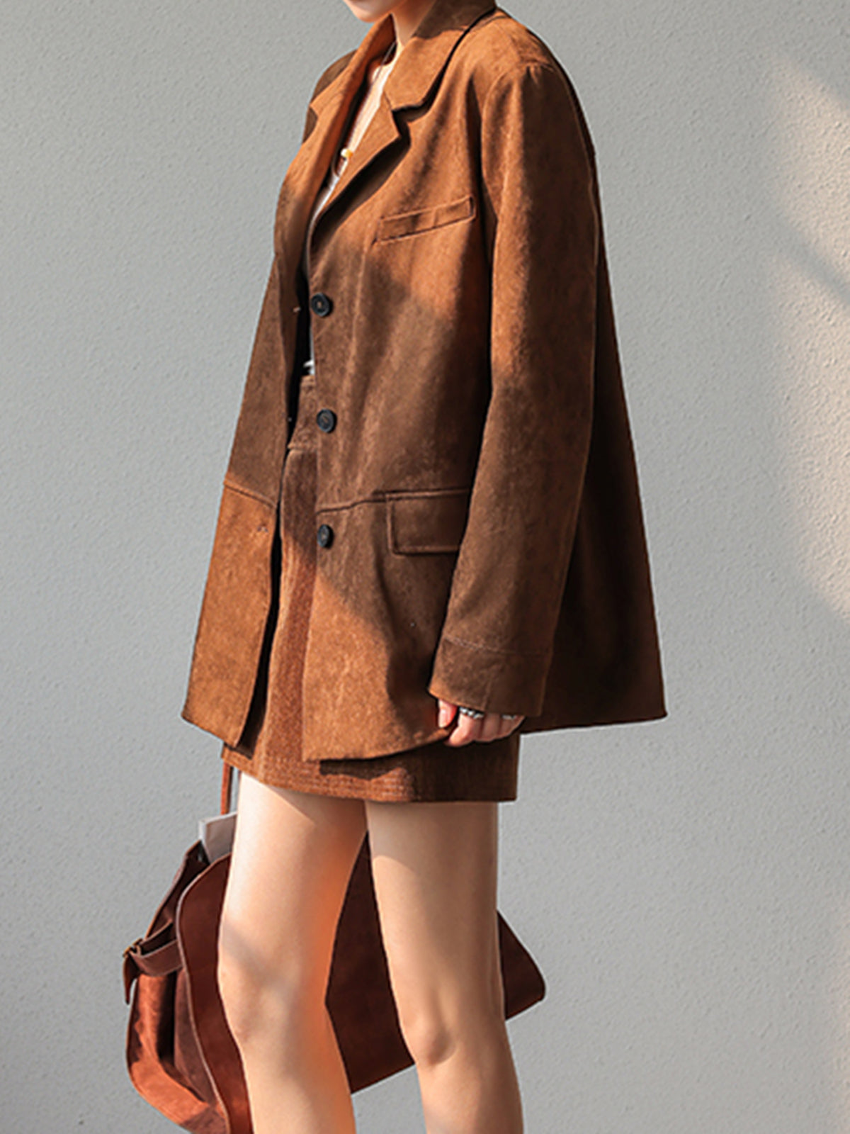 Suet Blazer ceket