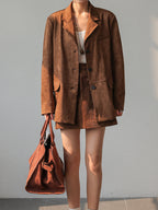 Suet Blazer ceket