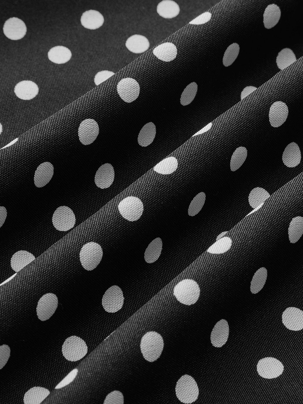 Puantiyeli Yaka Askılı Elbise