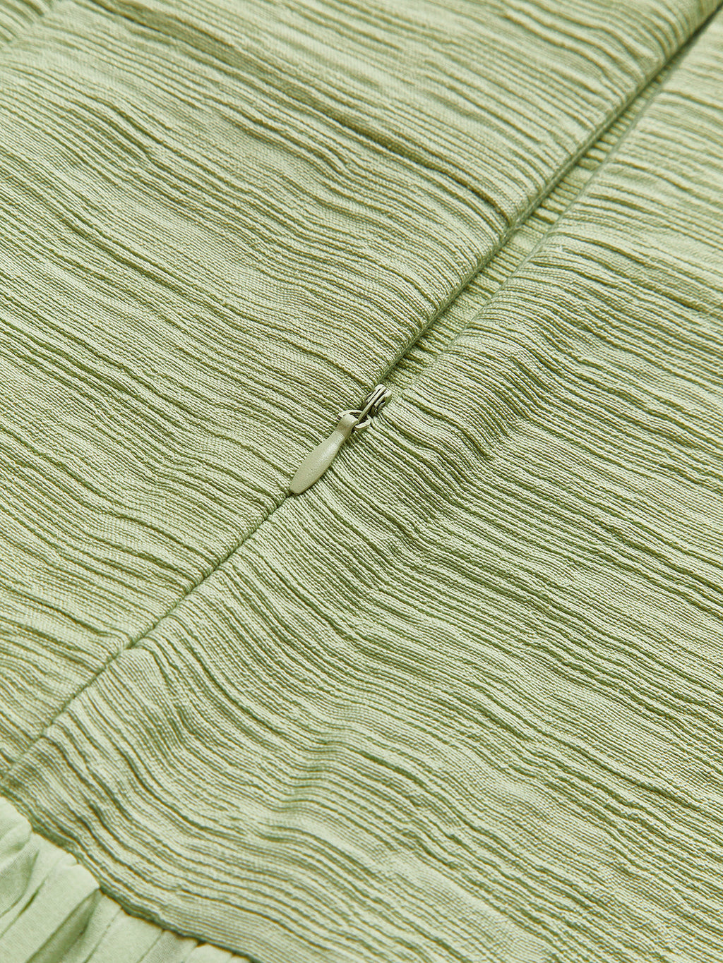 Fermuarlı Midi Elbise