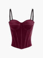 Velvet Düz Büstiyer