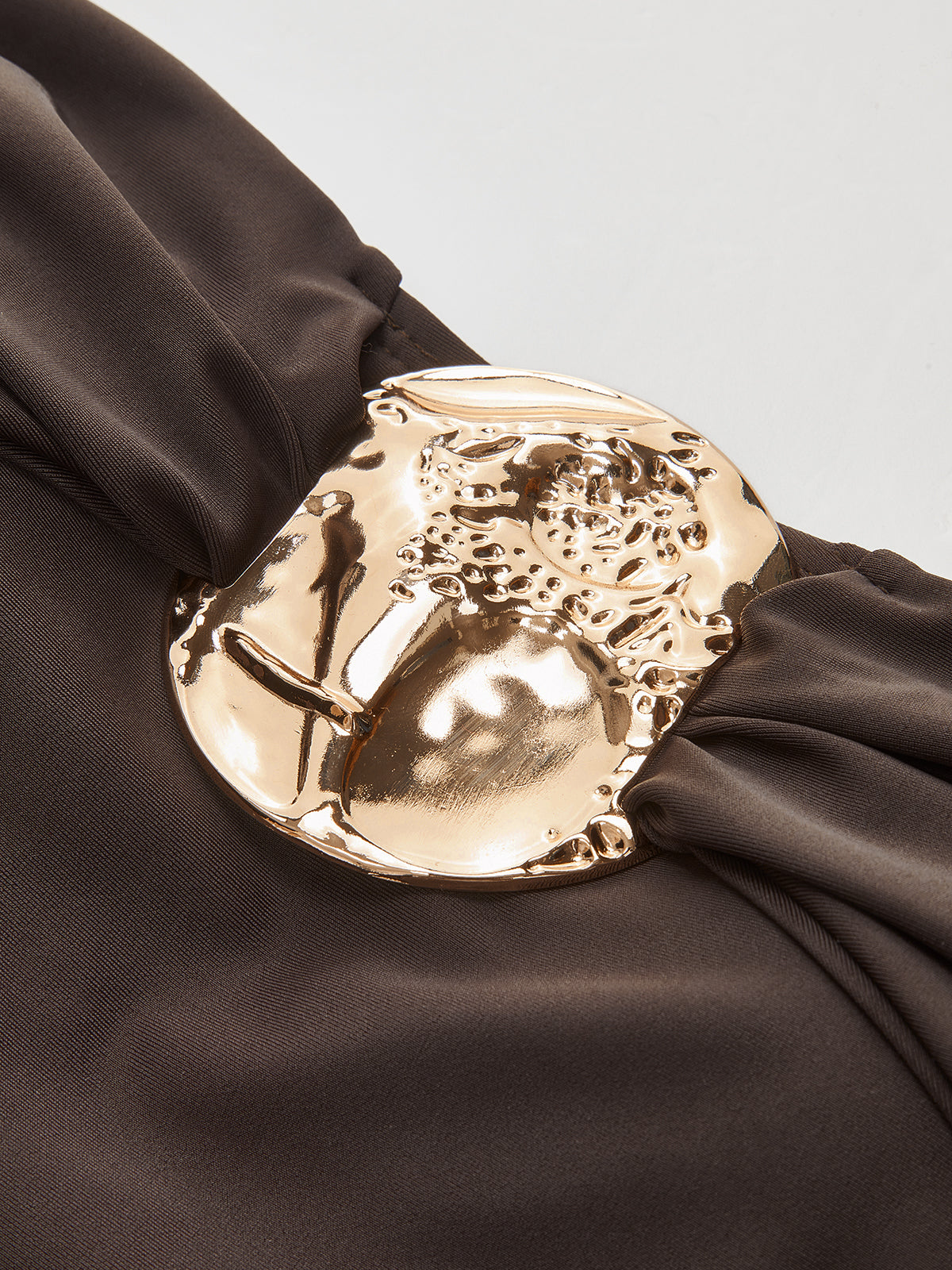 Detaylı Büküm Ön Tek Parça Mayo