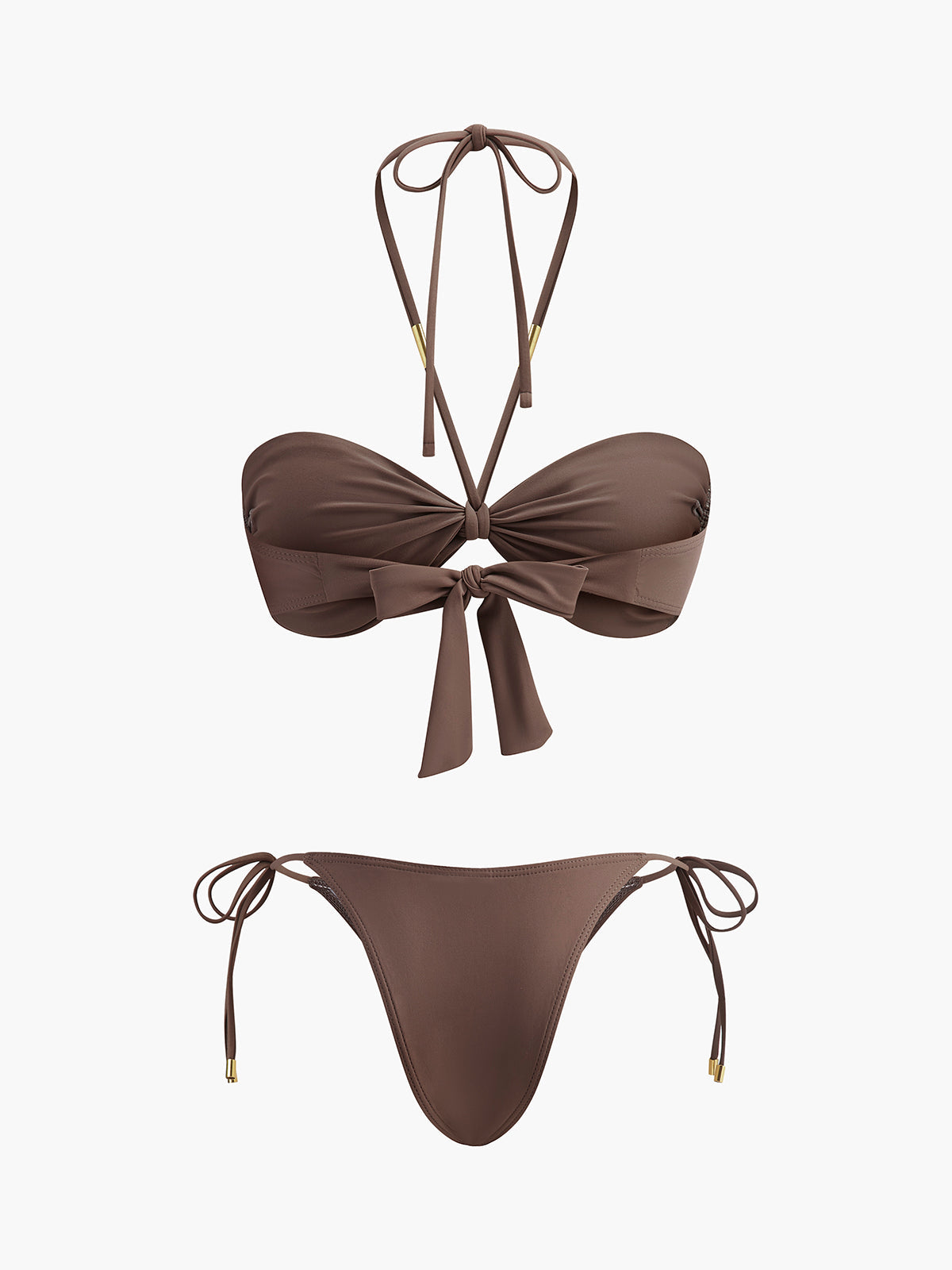 Fiyonk Detaylı Bikini Takımı
