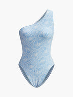 Dantel Kesik Sırt Detaylı Tek Parça Mayo