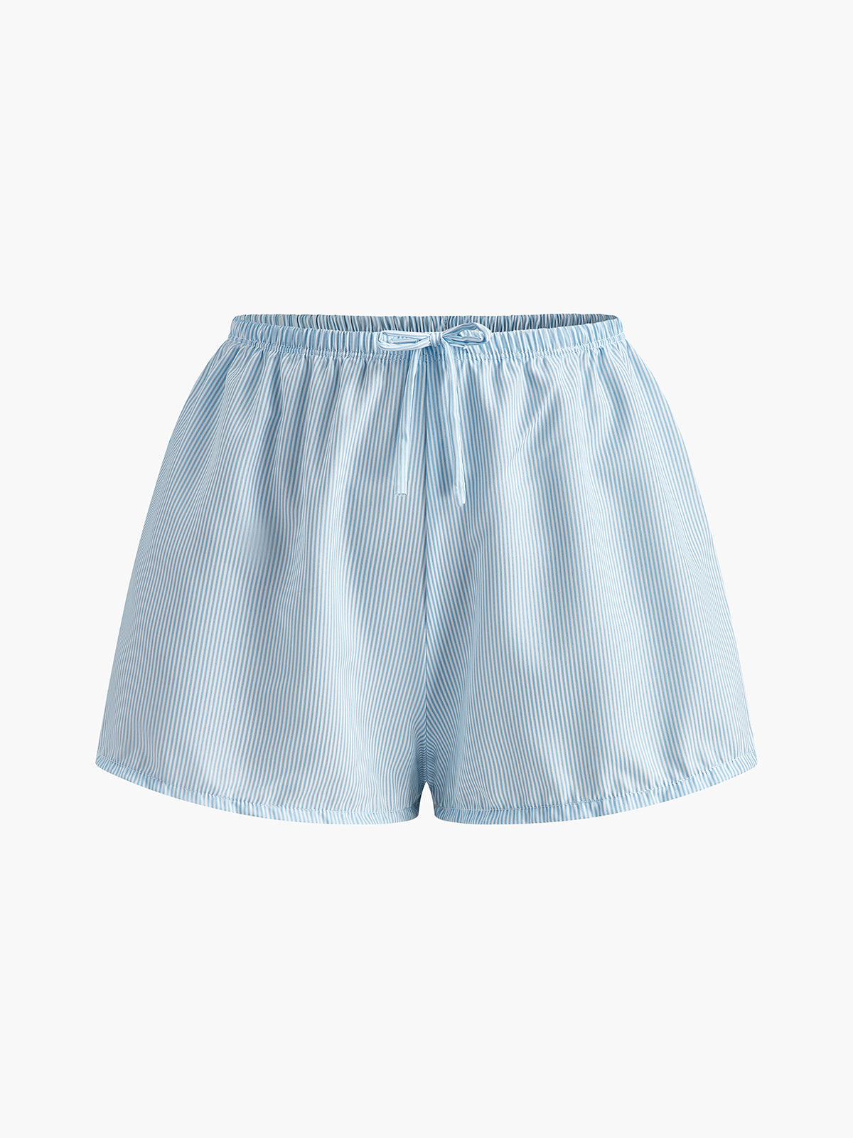 Çizgili Bikini ve Şort