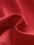 Kontrast Şeritli Yuvarlak Yaka Bikini Takımı