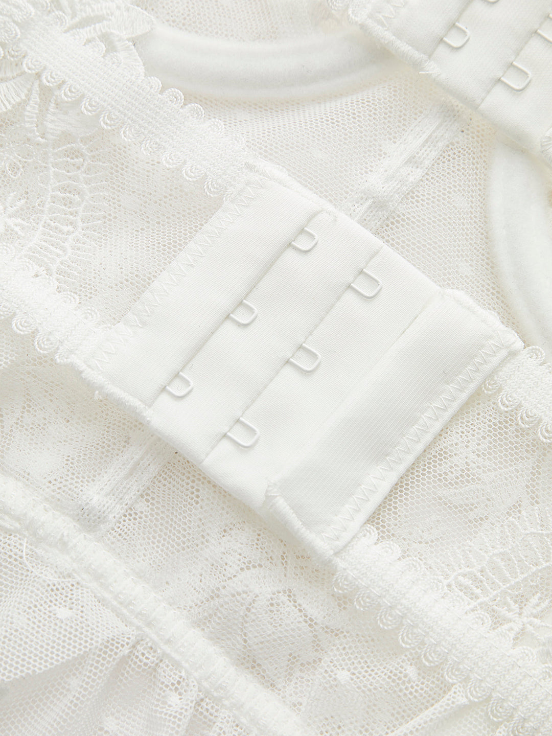 Çiçek Desenli Düz Büstiyer