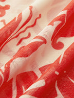 Desenli Mayo Eteği Pareo