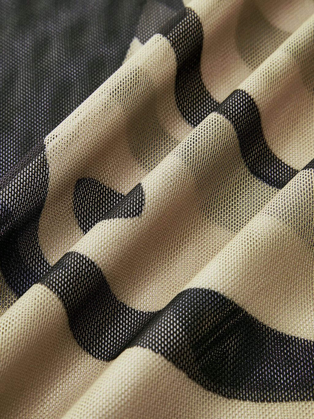 Transparan Desenli Bol Paça Mayo Eteği Pareo