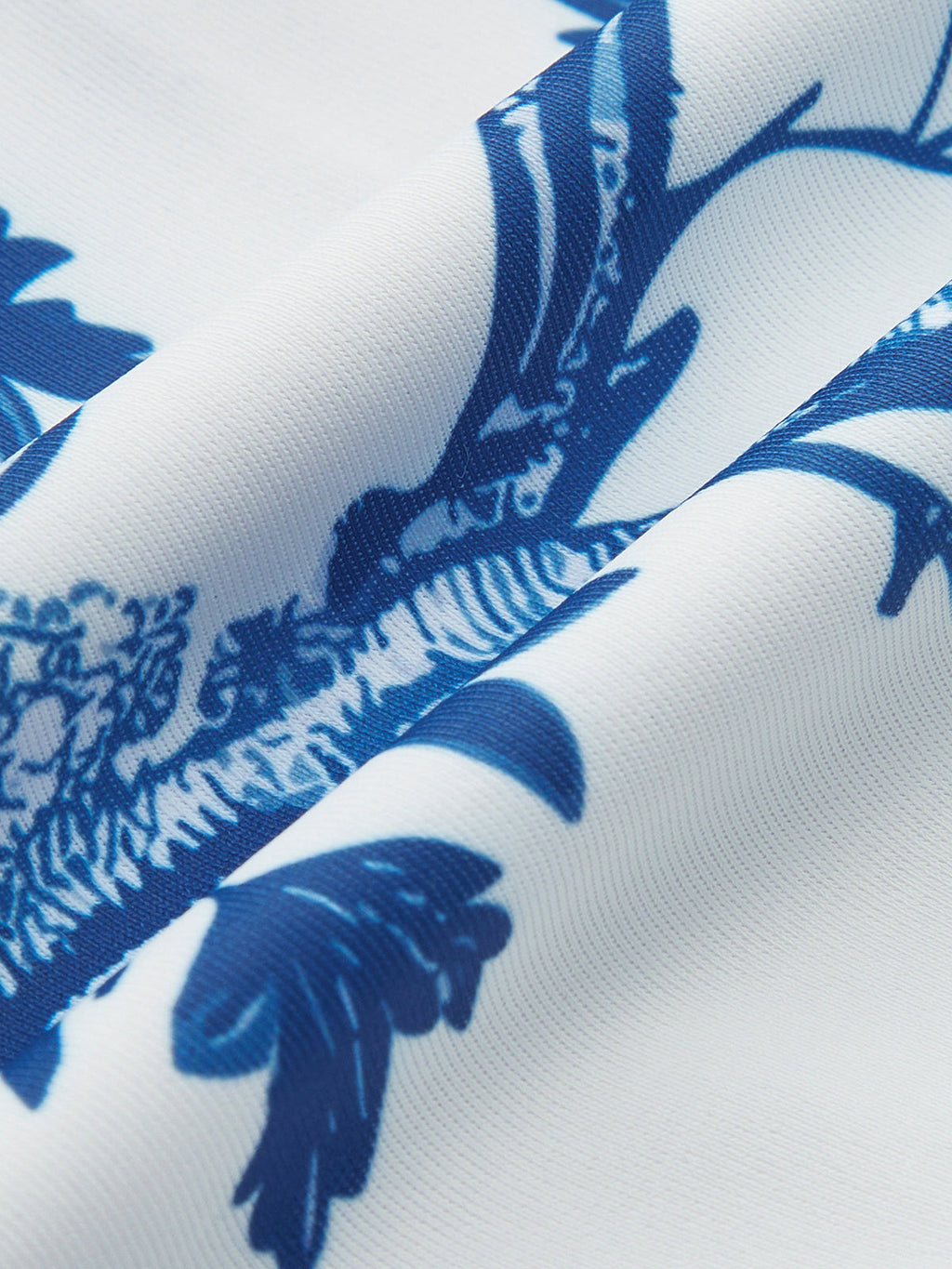 Kuş Desenli Bağcıklı Tek Parça Mayo