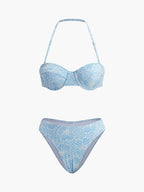 Askılı Dantel Bikini Takımı