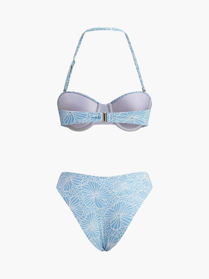 Askılı Dantel Bikini Takımı