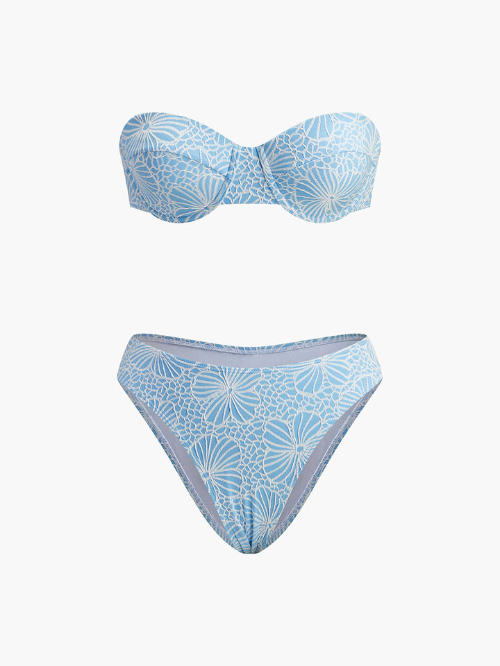 Askılı Dantel Bikini Takımı
