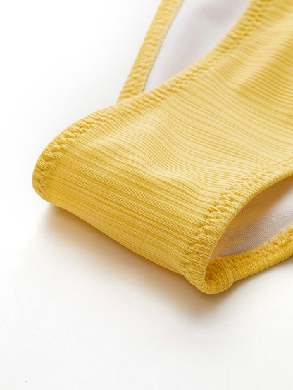 Yuvarlak Yaka Bikini Takımı