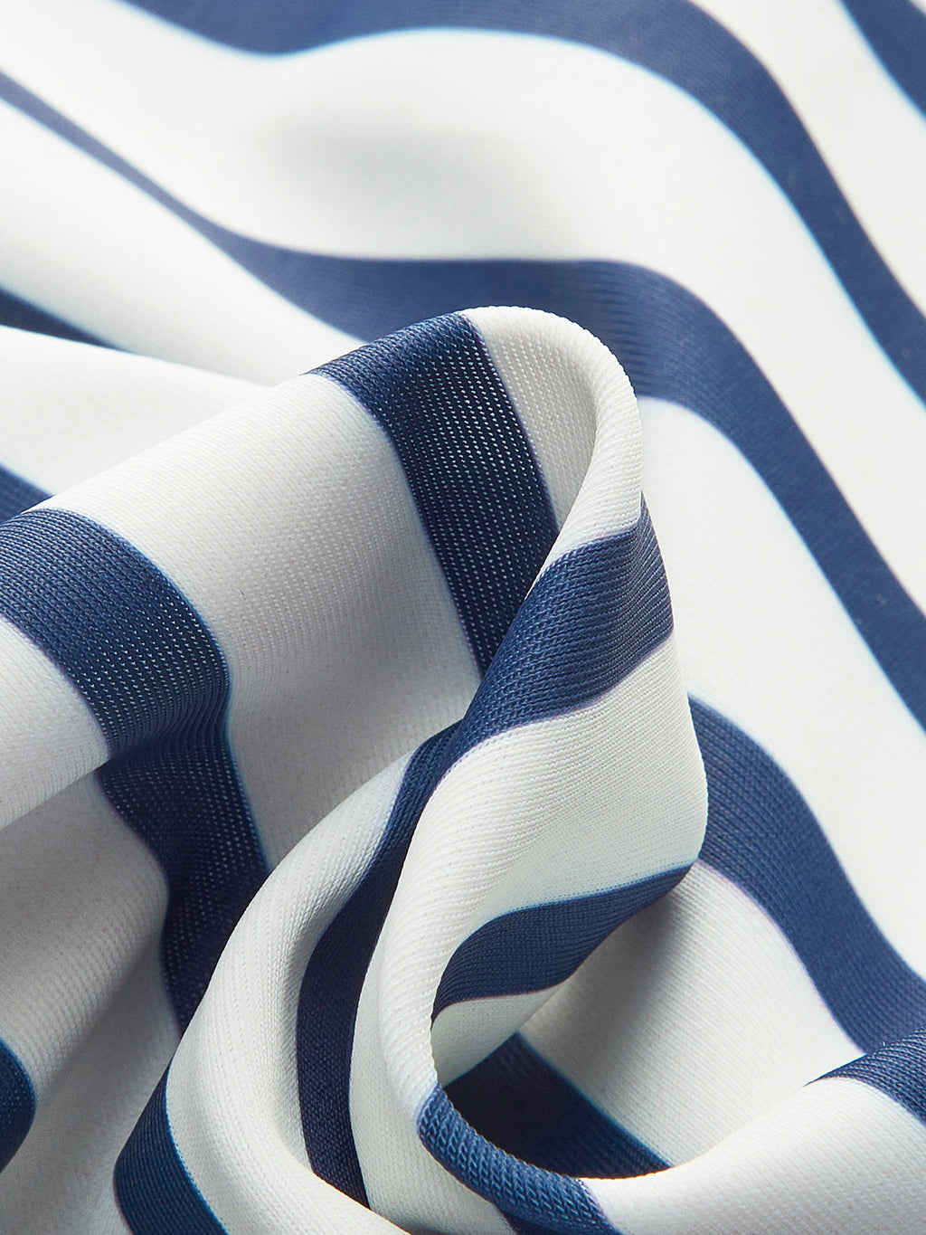 Çizgili İnce Askılı Tek Parça Mayo