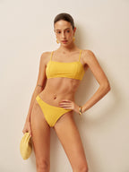 Yuvarlak Yaka Bikini Takımı