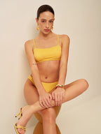 Yuvarlak Yaka Bikini Takımı