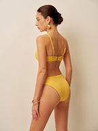 Yuvarlak Yaka Bikini Takımı