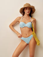 Askılı Dantel Bikini Takımı