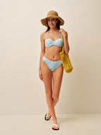 Askılı Dantel Bikini Takımı