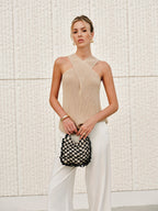 Halter Yaka Bluz