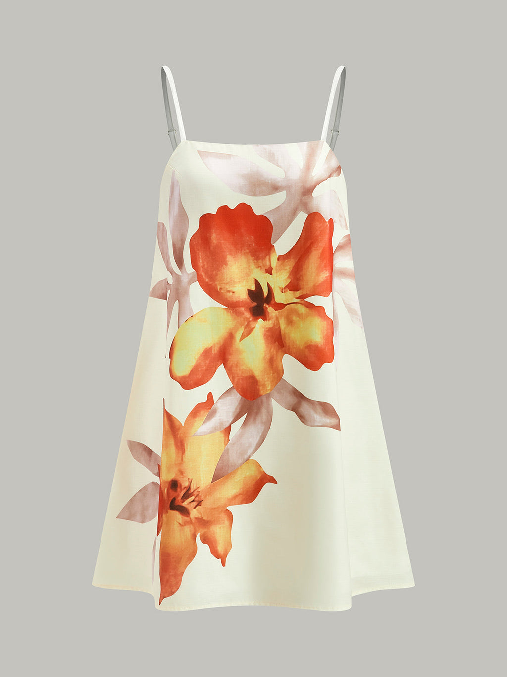 Çiçek Desenli Mini Elbise