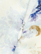 Çiçek Desenli Mini Elbise