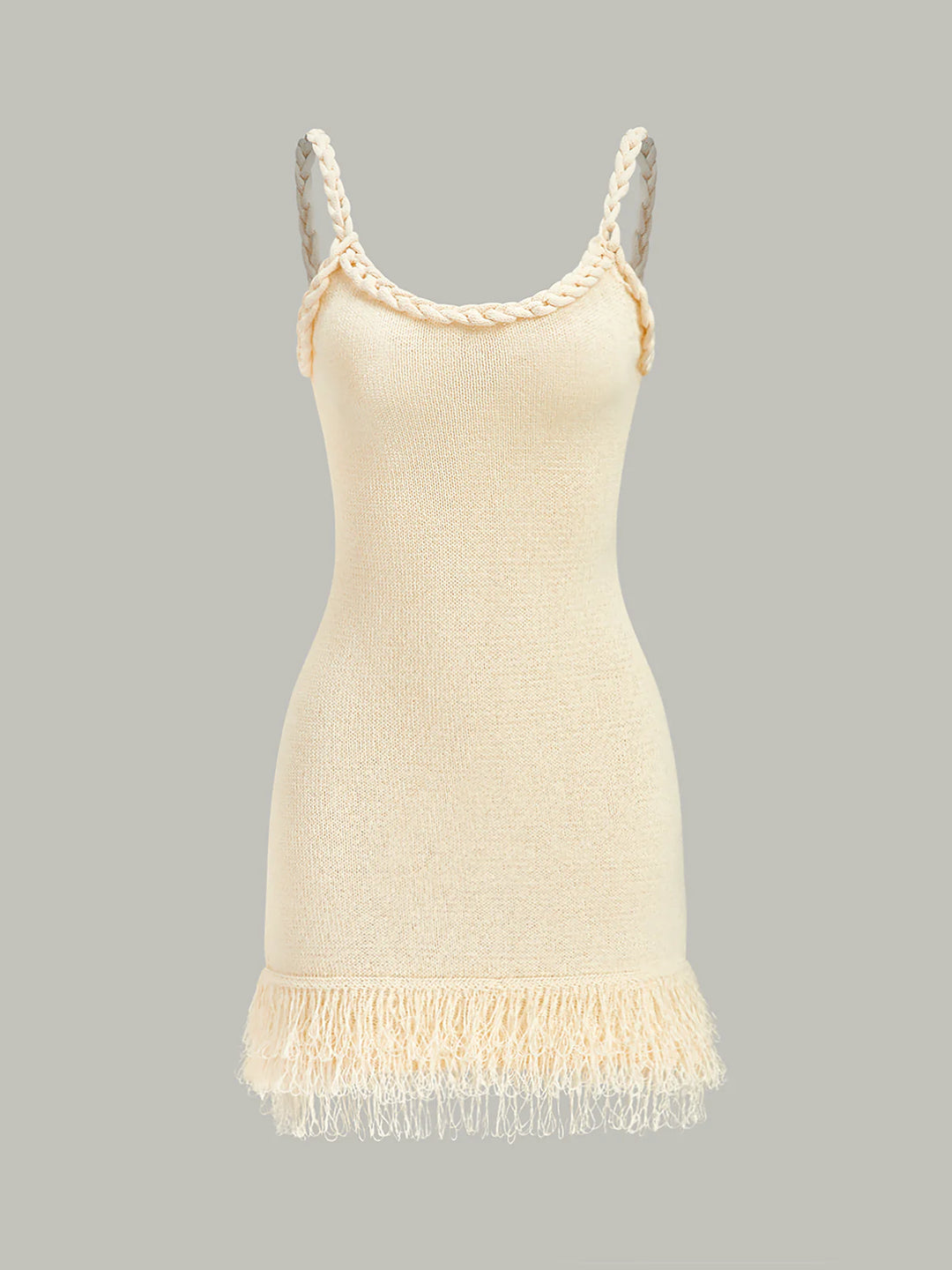 Püsküllü Etekli Kazak Elbise