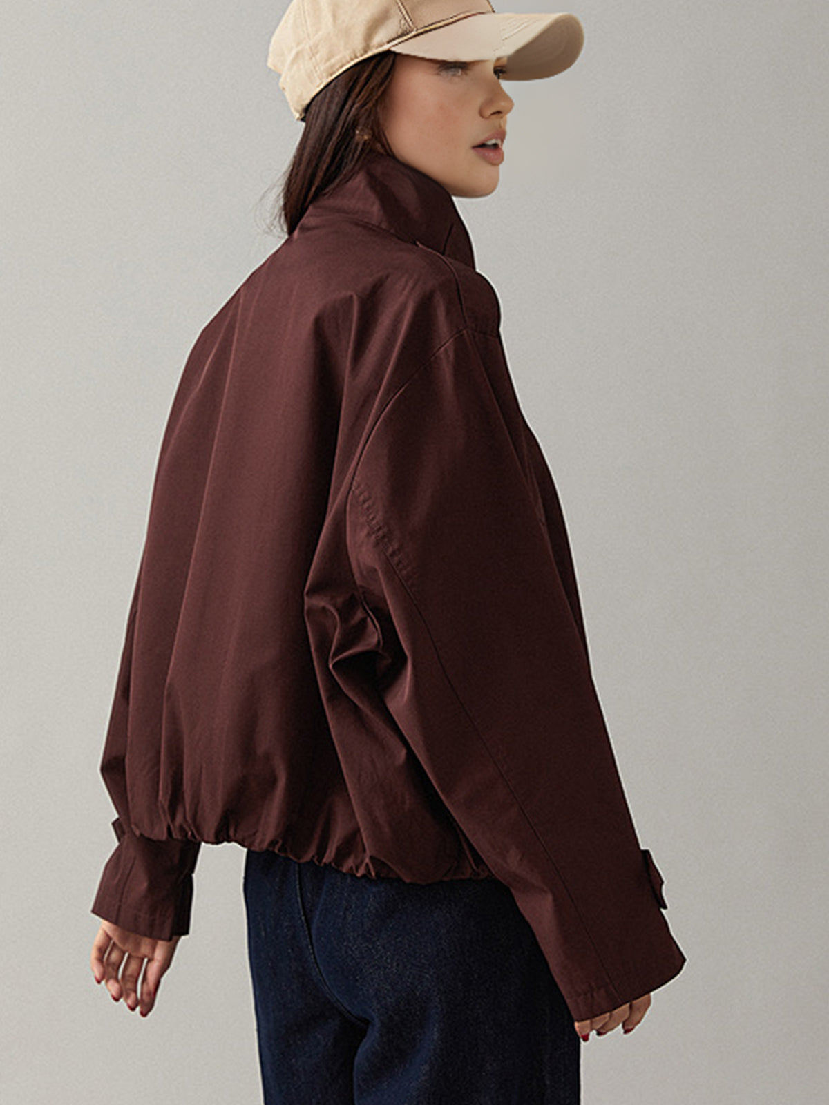 Retro trençkot mont