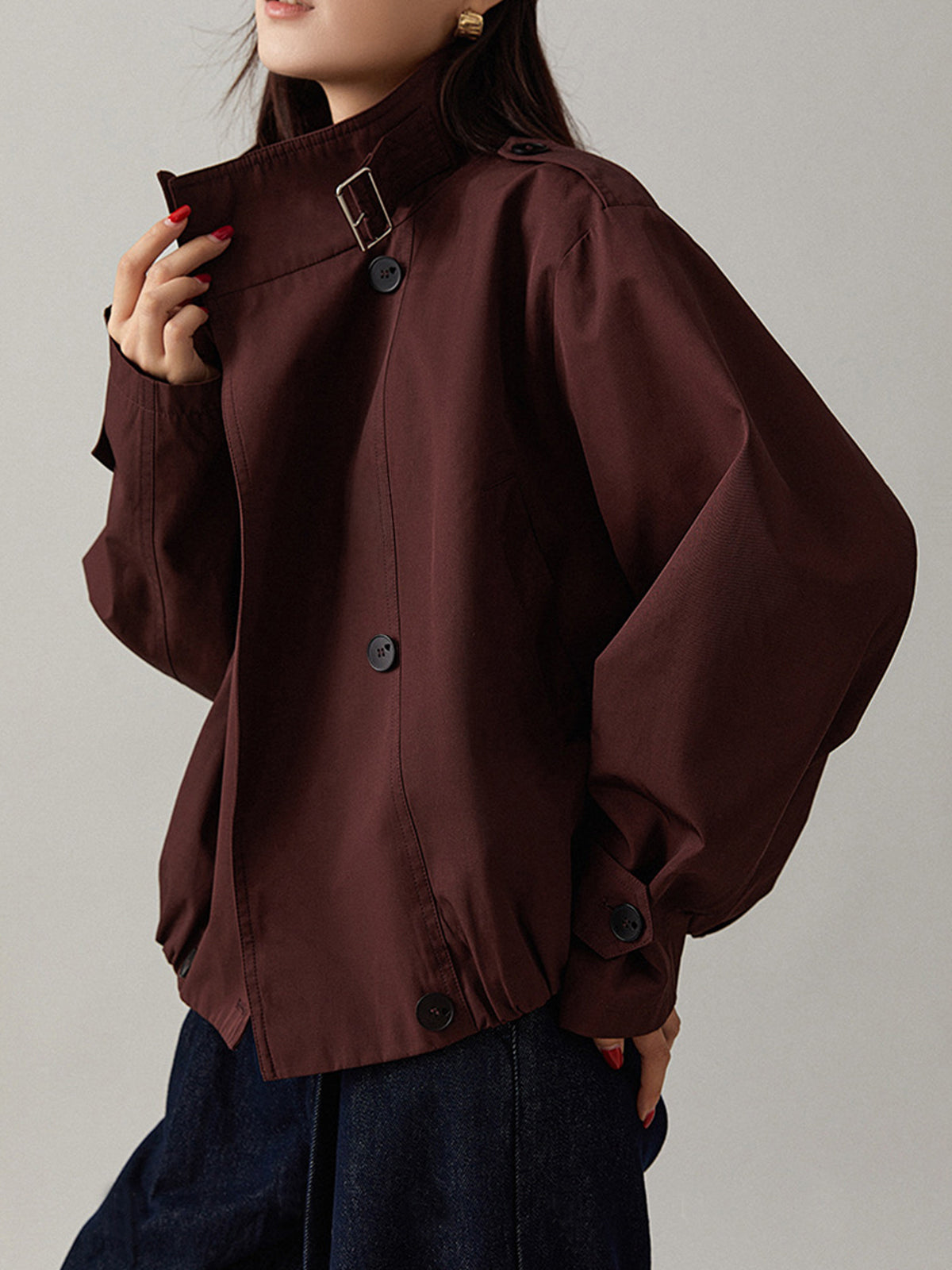 Retro trençkot mont