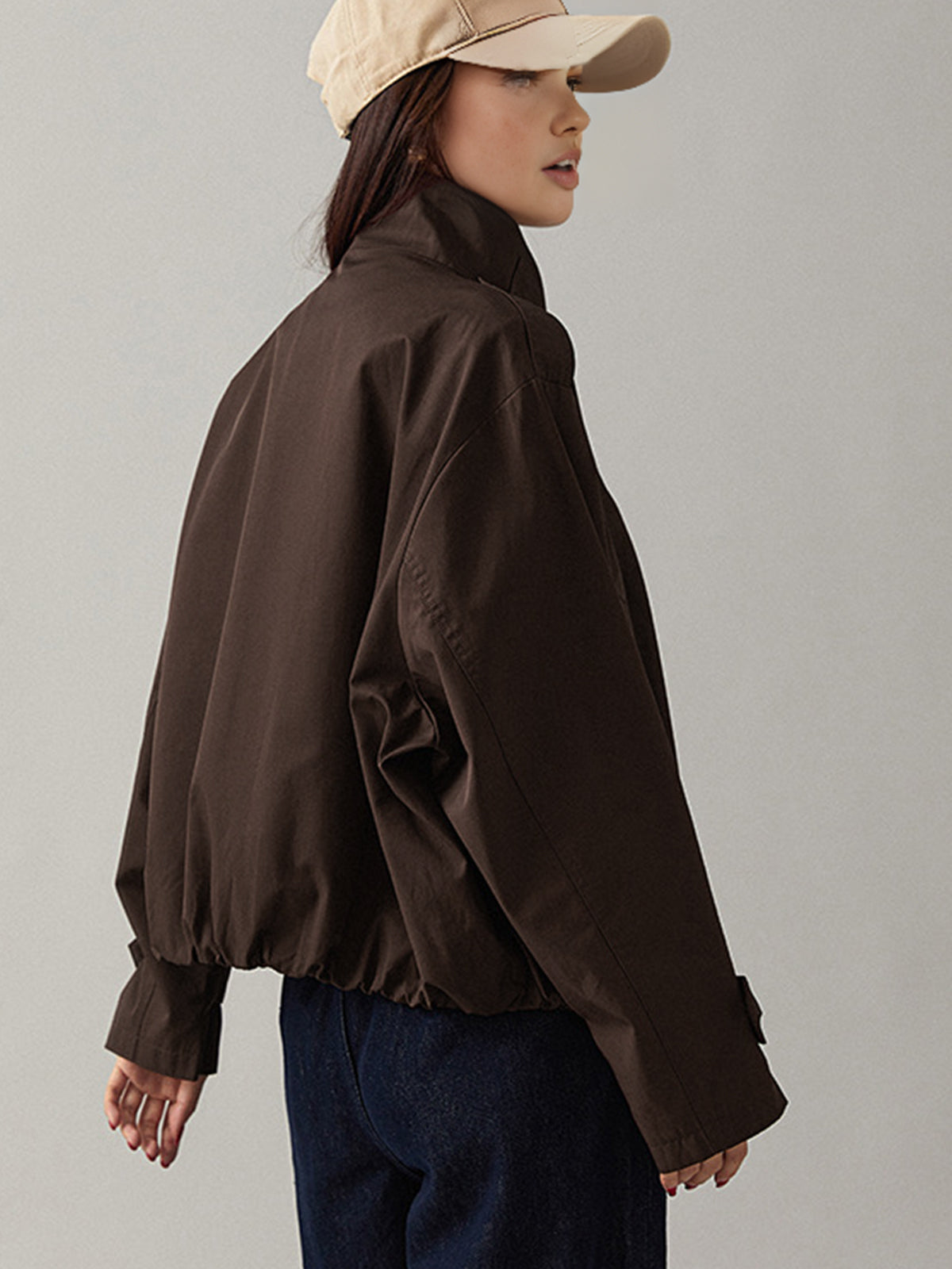 Retro trençkot mont