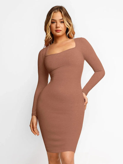 Val shapewear Midi Elbise