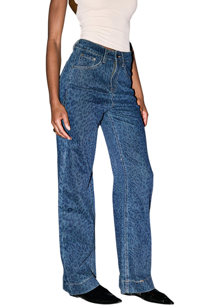 Leopar Desenli Jean