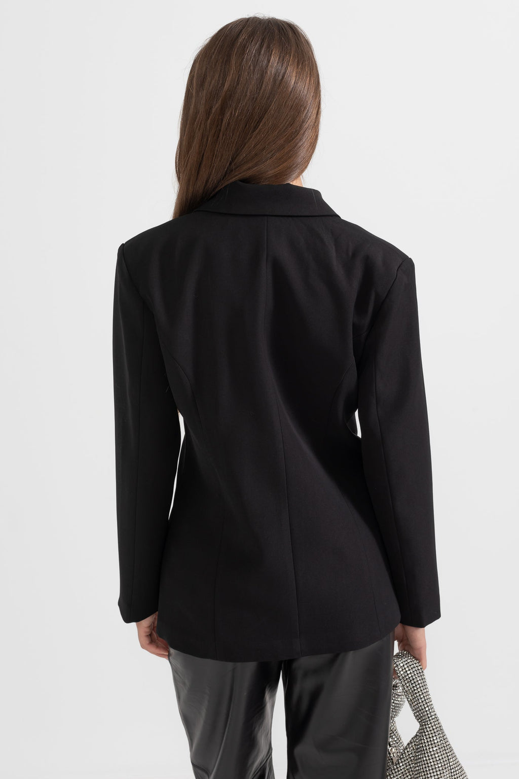 Yıldız detaylı blazer ceket