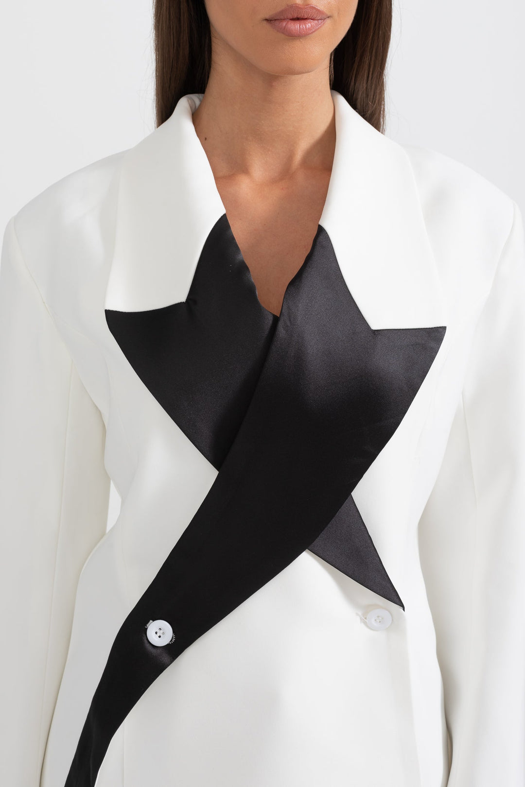 Yıldız detaylı blazer ceket