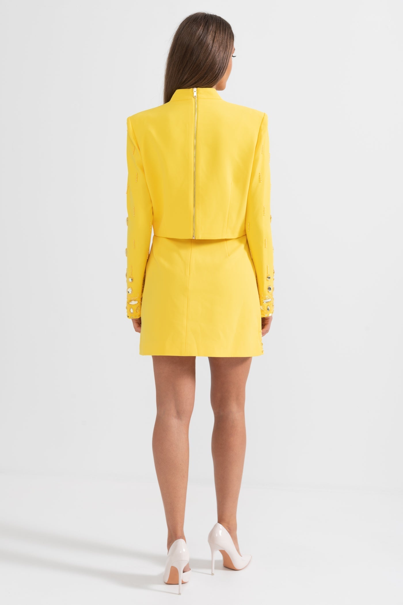 Elmas İşlemeli Elbise