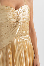 Sırt Dantel Detaylı Elbise