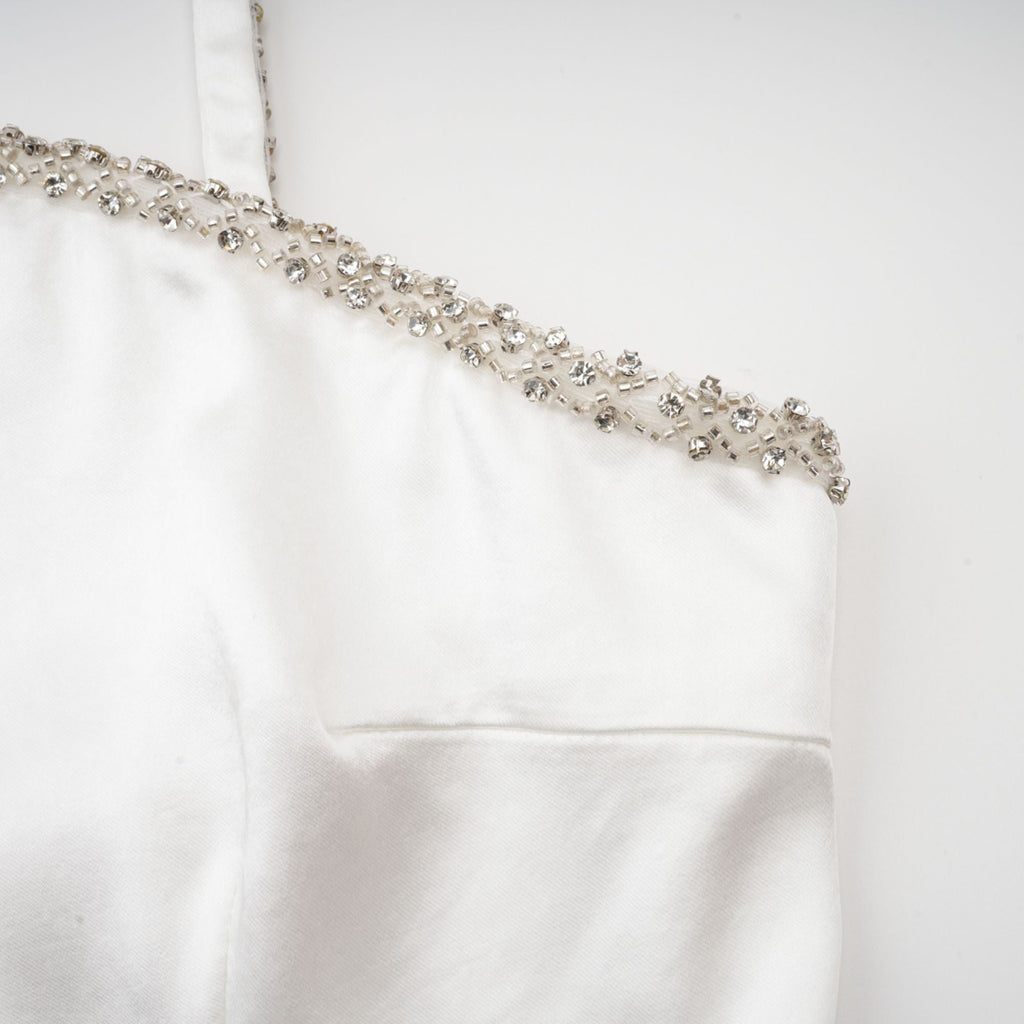 Raphaëlle süslemeli maksi elbise