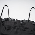 Larisa dantel midi elbise